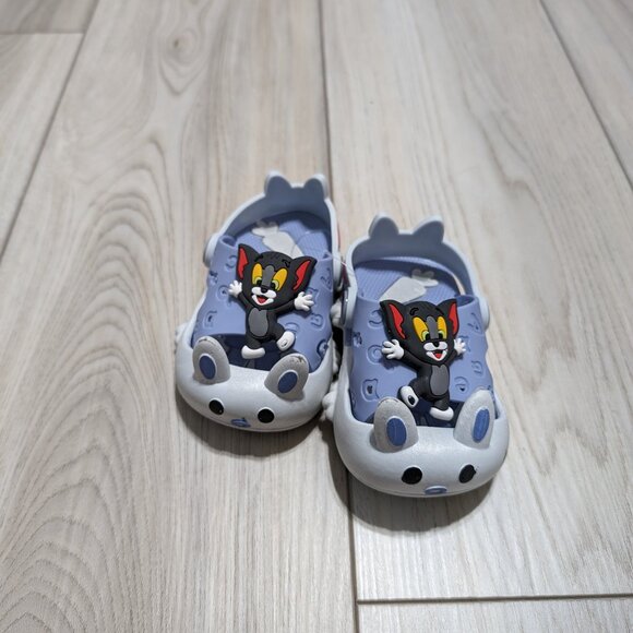 Cute TOM Slingback Clog Slip-on Shoes for Boys & Girls Size 12M-2Y  Green/Pink - Picture 6 of 15